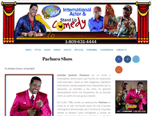 Tablet Screenshot of pachucoshow.com